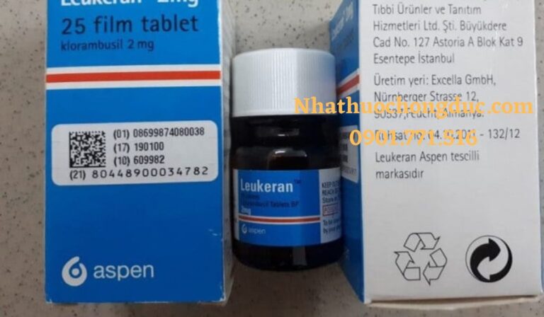Thuốc leukeran 2mg chlorambucil trị ung thư máu hiệu quả