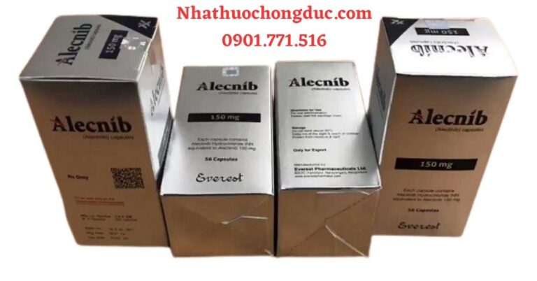 Thuốc Alecnib 150mg alectinib điều trị ung thư phổi