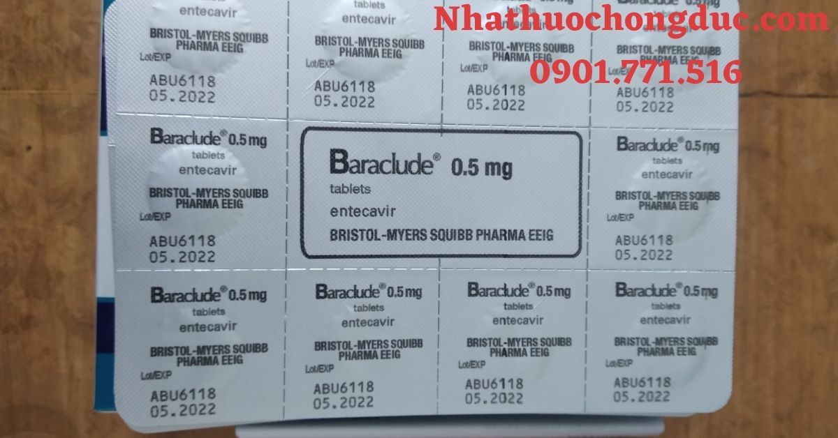 Cách sử dụng và Liều sử dụng Baraclude hiện nay.