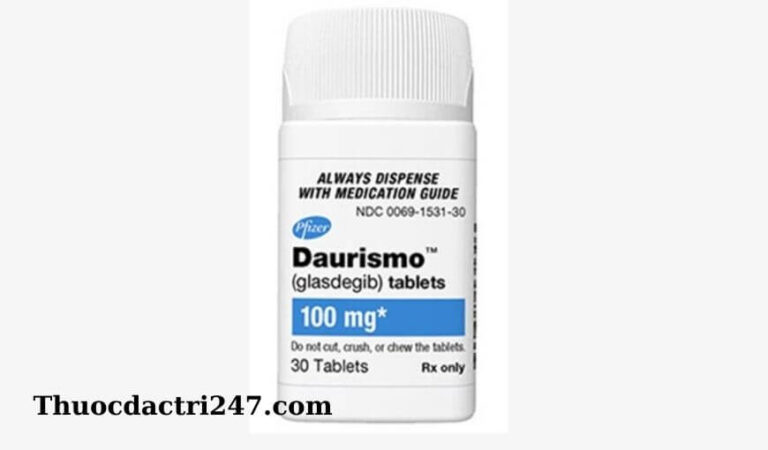 Thuoc Daurismo glasdegib Maleate Cong dung va cach dung1