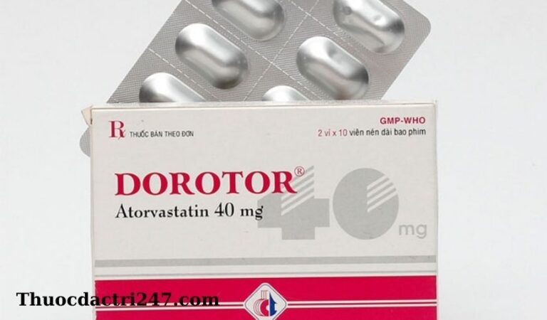 Thuốc Dorotor (Atorvastatin): Công dụng và cách dùng