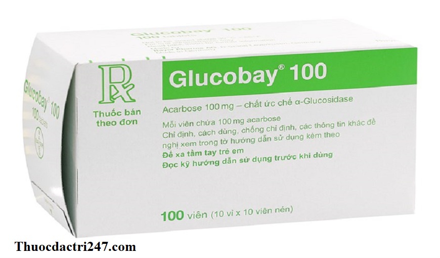 Liều dùng thuốc Glucobay Thuoc-Glucobay-50mg-Acarbose-Cong-dung-va-cach-dung