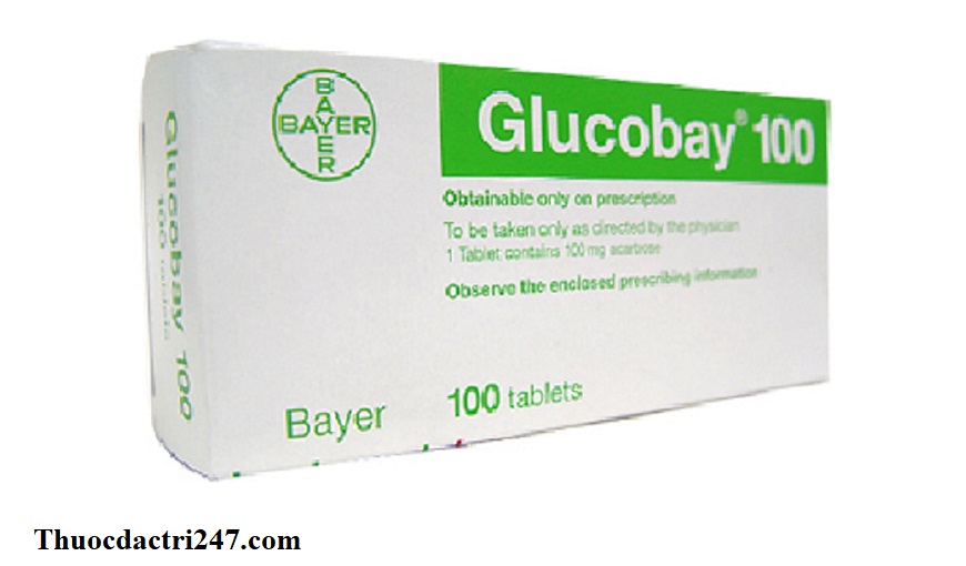 Tương tác thuốc Glucobay Thuoc-Glucobay-50mg-Acarbose-Cong-dung-va-cach-dung