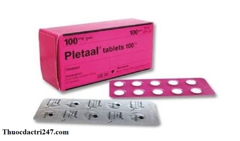 Thuoc-Pletaal-100mg-Cilostazol-Cong-dung-va-cach-dung