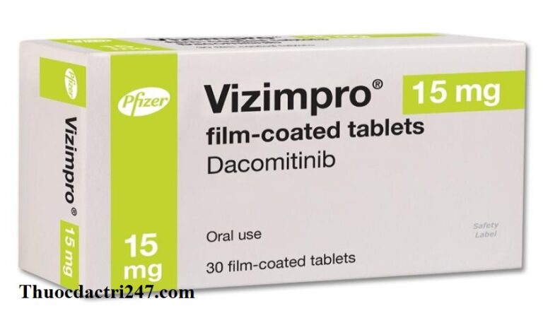 Thuoc Vizimpro dacomitinib Cong dung va cach dung
