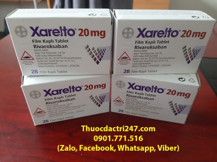 Liều dùng thuốc Xarelto 20mg