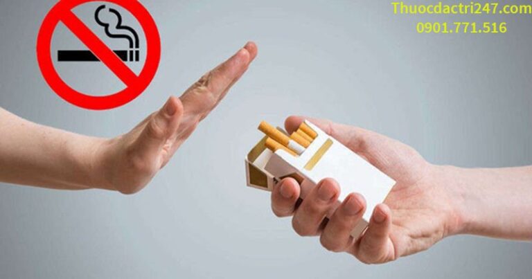 Không sử dụng chất kích thích khi bị bệnh như rượu bia, thuốc lá